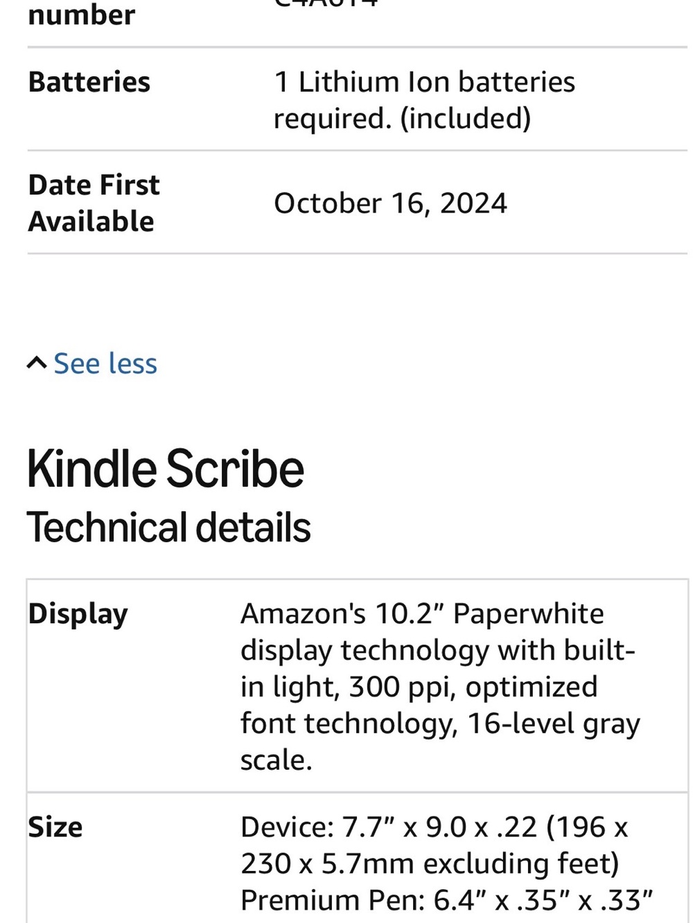 Amazon Kindle Scribe (64GB) - Picture 11 of 11